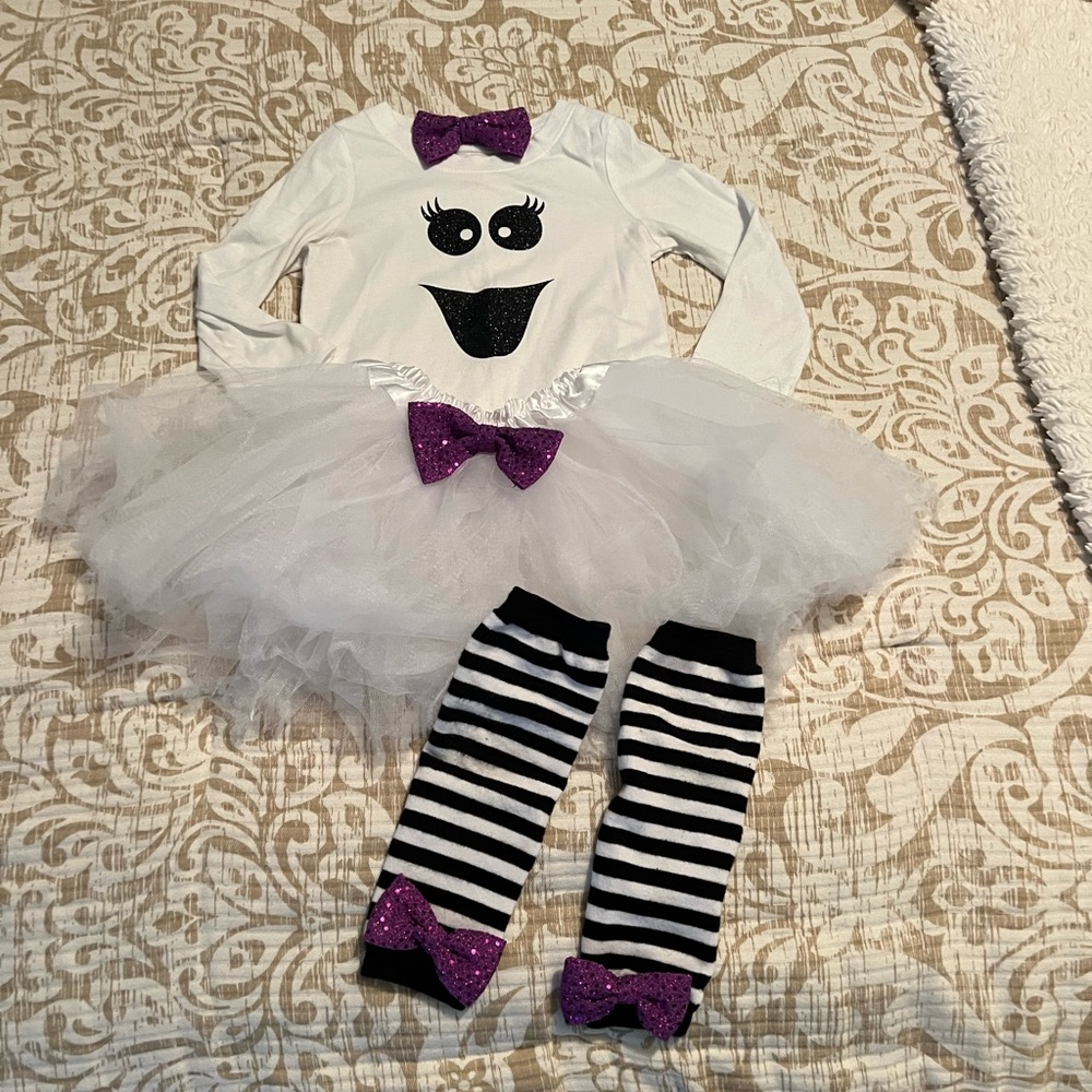 Toddler Girl Ghost Costume